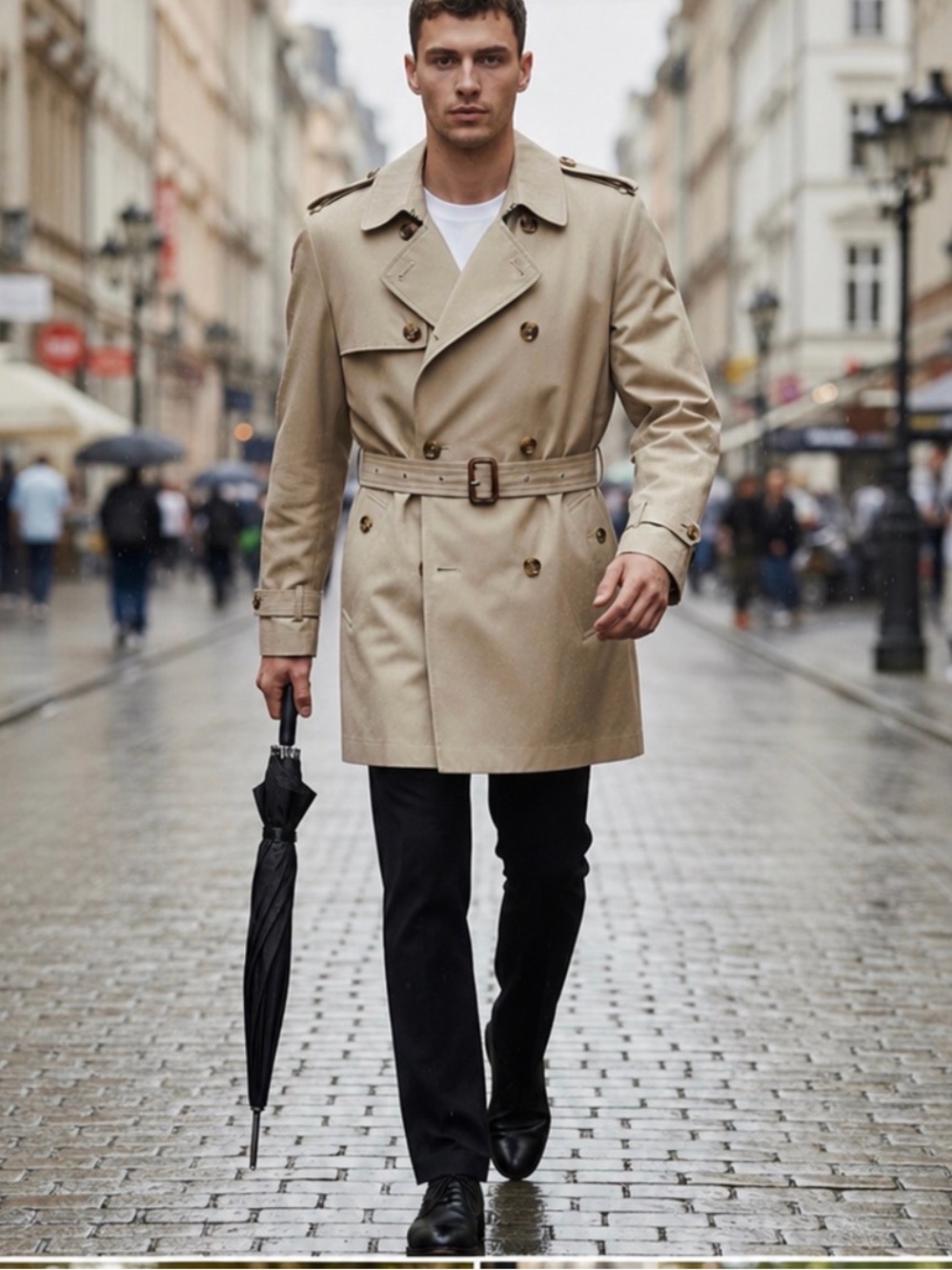 Burberry Mens Beige Trench Coat Very authentic, from Burberry boutique in Vienna